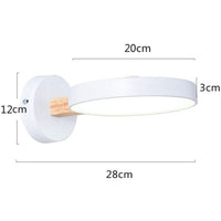 Applique murale scandinave LED Cesia. | Marco Lucetti Blanc
