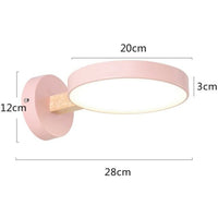 Applique murale scandinave LED Cesia. | Marco Lucetti Rose
