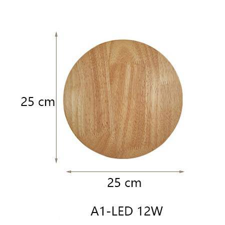 Applique murale scandinave LED ovale en bois | Marco Lucetti