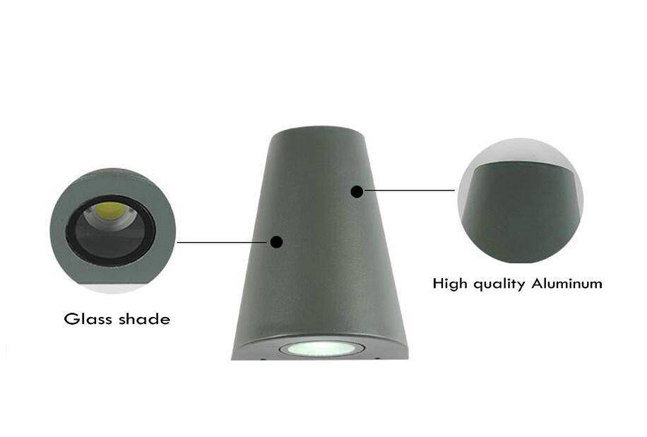 Applique murale Sconce Triangulaire en Aluminium | Marco Lucetti