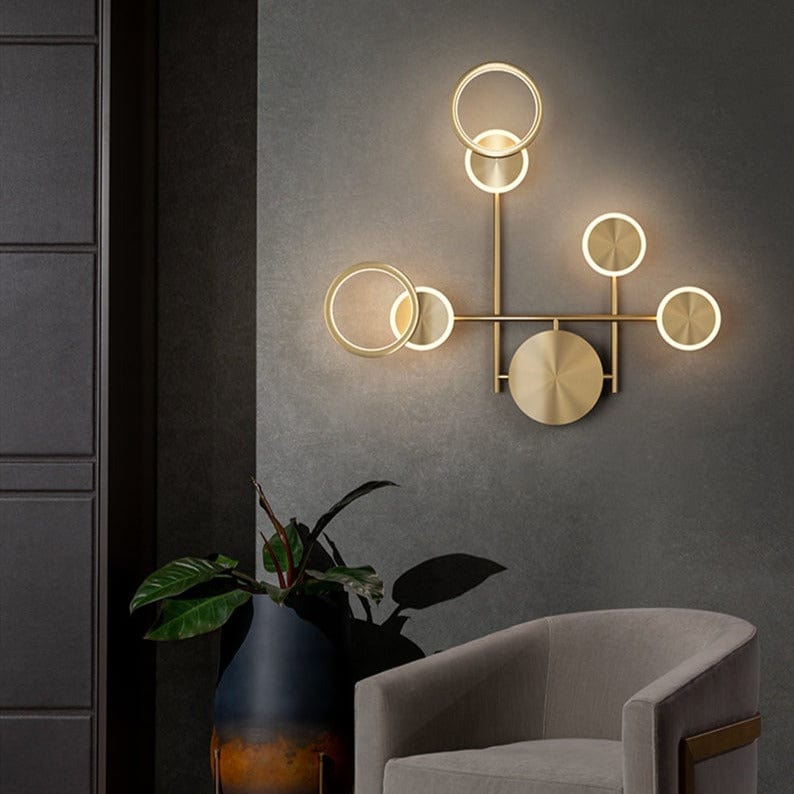 Applique murale Sicily Or Brillant | Marco Lucetti