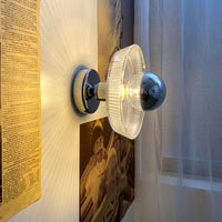 Applique murale Silas Vintage en verre circulaire | Marco Lucetti