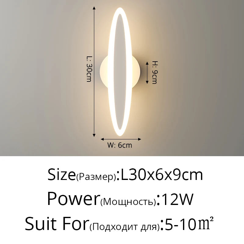 Applique Murale Design Moderne Loft LED