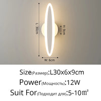 Applique Murale Design Moderne Loft LED