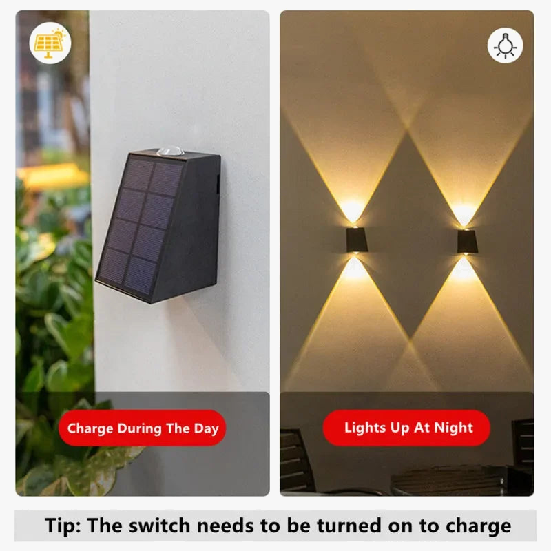 Applique murale solaire d'extérieur LEDIlluminate™