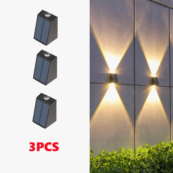 Applique murale solaire d'extérieur LEDIlluminate™ | Marco Lucetti