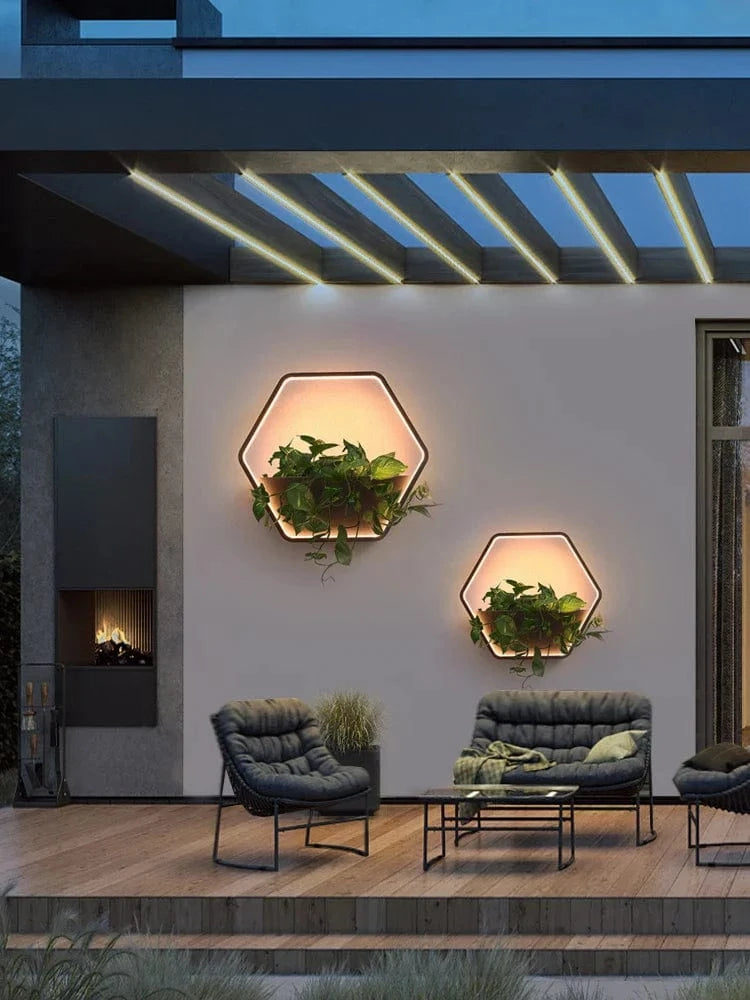 Applique murale solaire étanche pour extérieur de villa | Marco Lucetti