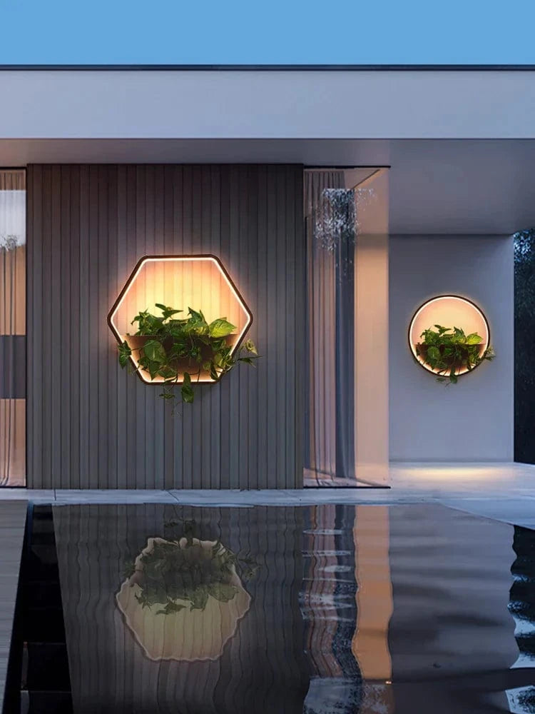 Applique murale solaire étanche pour extérieur de villa | Marco Lucetti