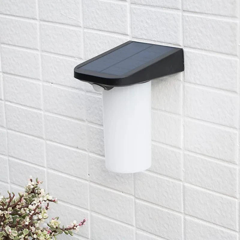 Applique murale solaire LED étanche pour décoration extérieure de jardin | Marco Lucetti Blanc froid (5 500-7 000 K).