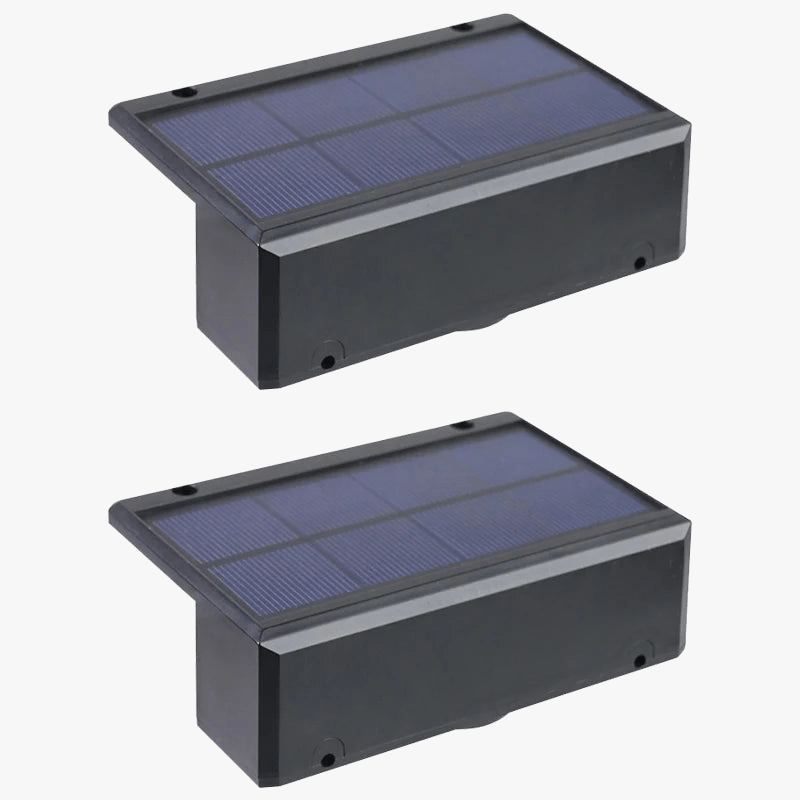Applique murale solaire LED étanche pour extérieur : idéale pour jardin, balcon et patio | Marco Lucetti