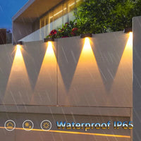 Applique murale solaire LED étanche pour extérieur : idéale pour jardin, balcon et patio | Marco Lucetti