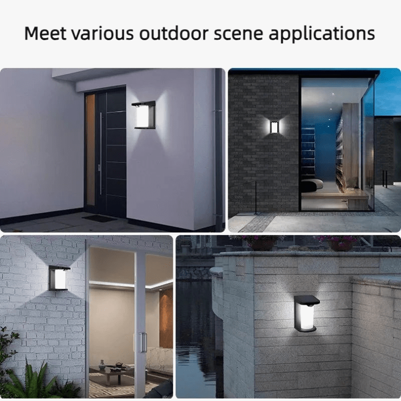 Applique murale solaire LED extérieur avec capteur de mouvement | Marco Lucetti