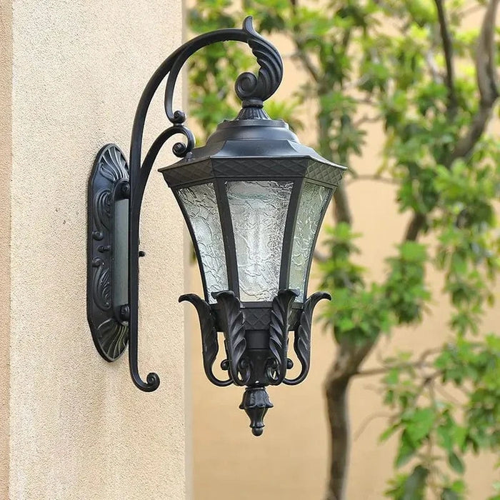 Applique Murale Solaire Rétro Europe pour Jardin - Étanche et Antirouille | Marco Lucetti