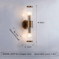 Applique murale Sorya en verre et métal : design moderne | Marco Lucetti