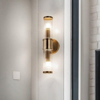 Applique murale Sorya en verre et métal : design moderne | Marco Lucetti