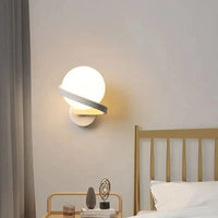 Applique murale spirale moderne en verre et fer | Marco Lucetti