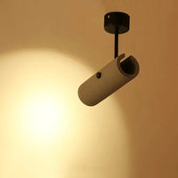 Applique murale Spot LED Gris Ciment - Style Industriel | Marco Lucetti
