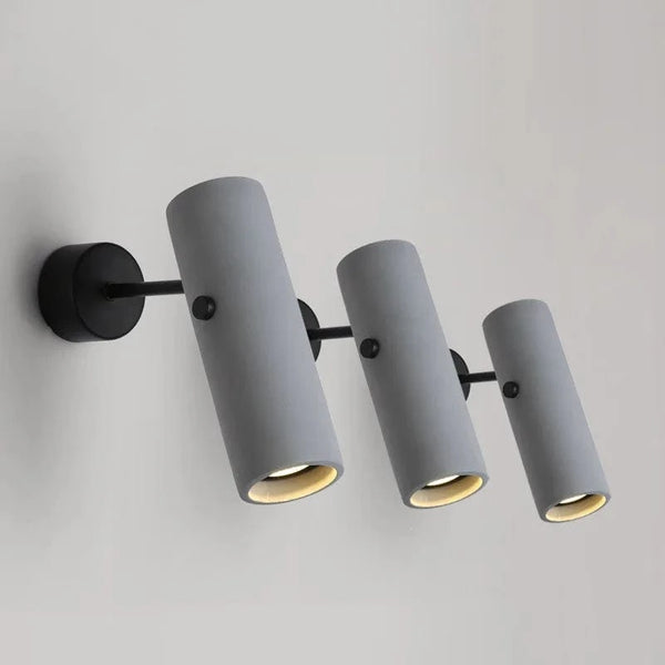 Applique murale Spot LED Gris Ciment - Style Industriel | Marco Lucetti