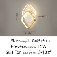 Applique murale Star Luxe Minimaliste Moderne | Marco Lucetti