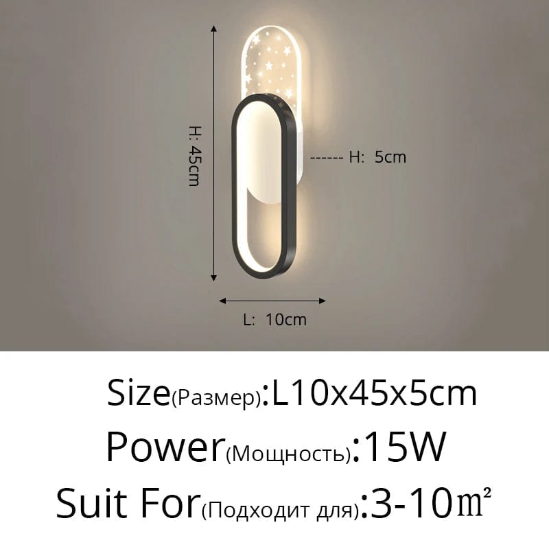 Applique murale Star Luxe Minimaliste Moderne | Marco Lucetti