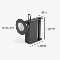 Applique murale Stilnovo Minibox : lumière magnétique pour un design moderne et rétro | Marco Lucetti