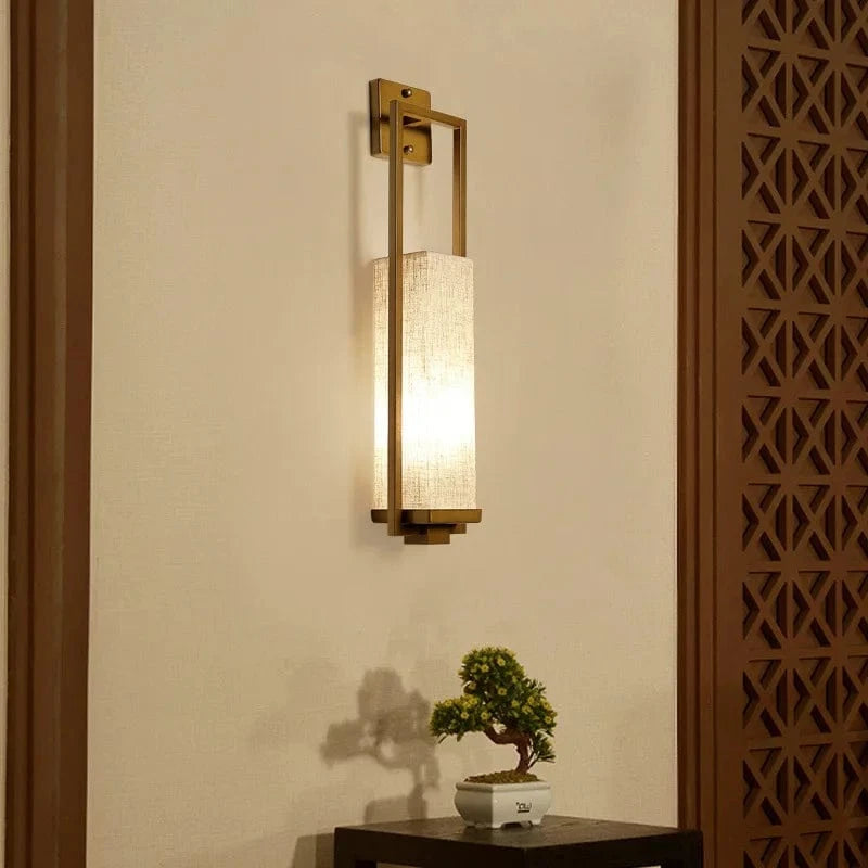 Applique Murale Style Chinois - Élégante Lampe d'Ambiance pour Chambre, Salon et Couloir | Marco Lucetti