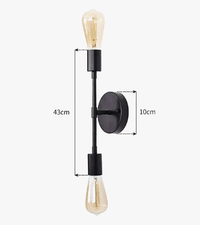 Applique murale style nordique industriel modernisé. | Marco Lucetti