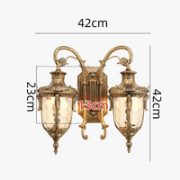 Applique murale Double Tête Waterproof