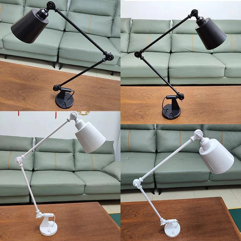 Applique murale télescopique nordique plafonnier pliant - Bras Long Réglable - Pour Salon, Salle à Manger, Chambre, Étude - Éclairage Intérieur Rotatif | Marco Lucetti