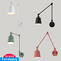 Applique murale télescopique nordique plafonnier pliant - Bras Long Réglable - Pour Salon, Salle à Manger, Chambre, Étude - Éclairage Intérieur Rotatif | Marco Lucetti