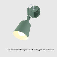 Applique murale télescopique nordique plafonnier pliant - Bras Long Réglable - Pour Salon, Salle à Manger, Chambre, Étude - Éclairage Intérieur Rotatif | Marco Lucetti Une lampe verte / CHINE / Pas d&#39;ampoule