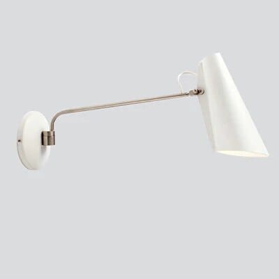 Applique murale télescopique pliante | Marco Lucetti Bras long Blanc