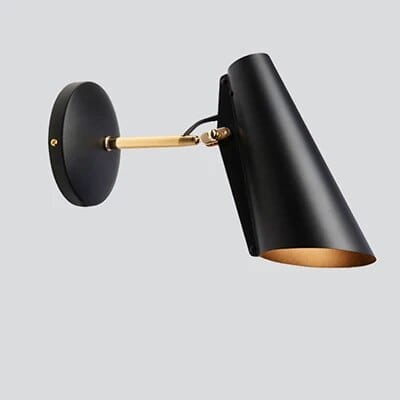 Applique murale télescopique pliante | Marco Lucetti Noir