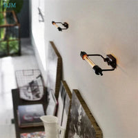 Applique Murale Tube Vapeur Vintage Noir | Marco Lucetti Noir