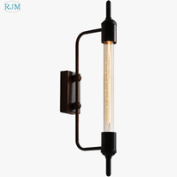 Applique Murale Tube Vapeur Vintage Noir | Marco Lucetti Noir