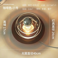 Applique murale UFO futuriste | Marco Lucetti Café 40cm