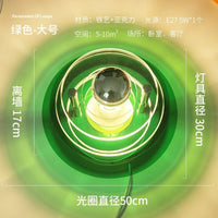 Applique murale UFO futuriste | Marco Lucetti Vert 50cm