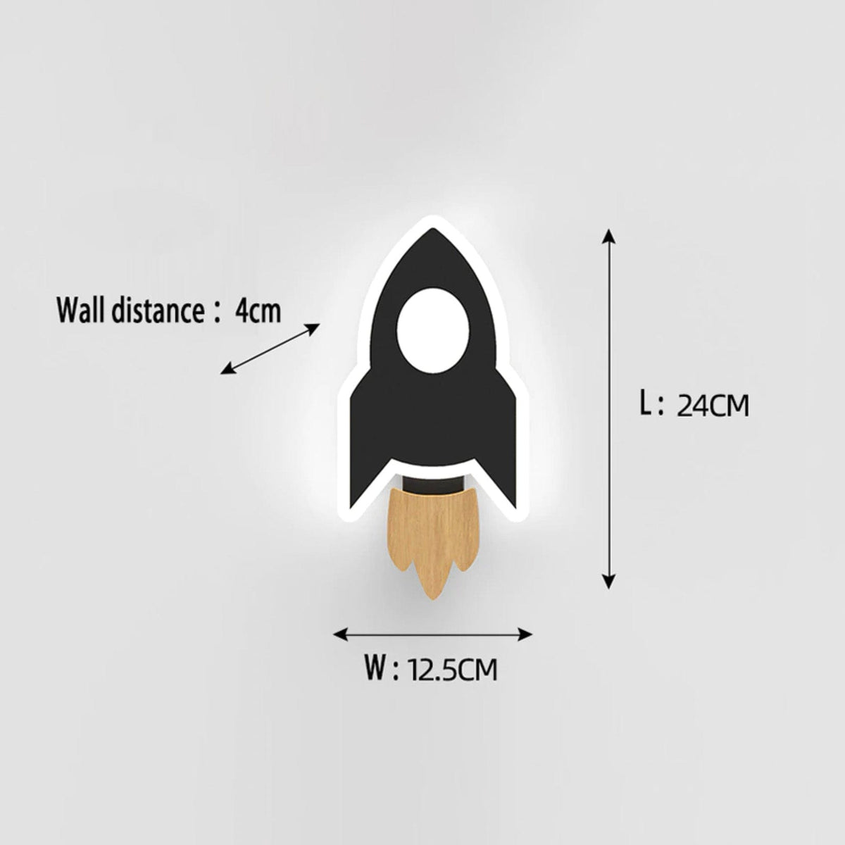 Applique murale Vaisseau Spatial LED - Bowie | Marco Lucetti