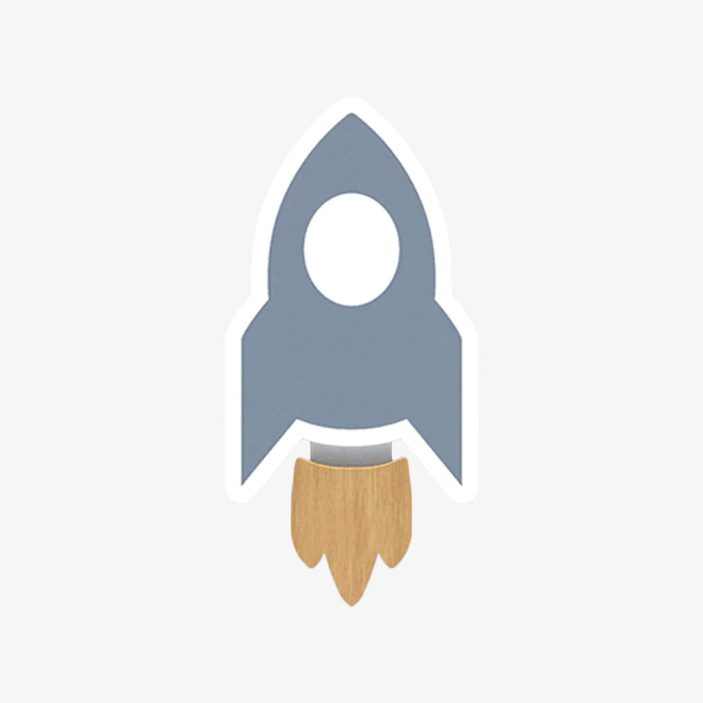 Applique murale Vaisseau Spatial LED - Bowie | Marco Lucetti Gris / Naturelle