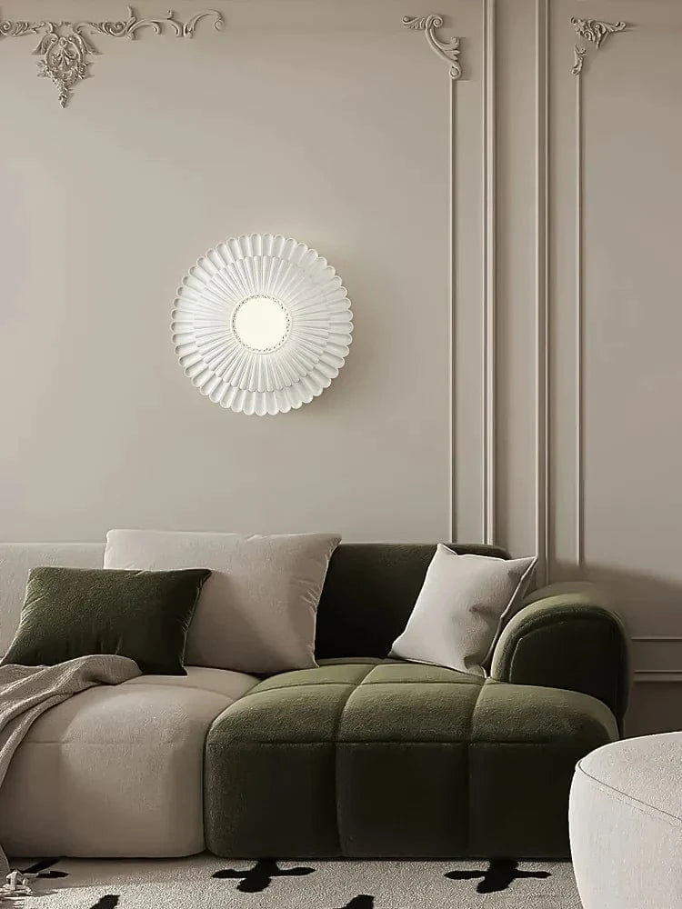 Applique murale Vent de France, crème | Marco Lucetti