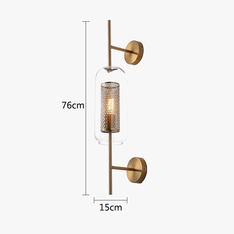 Applique murale verre modernité intégrée | Marco Lucetti