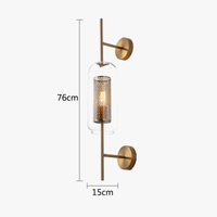 Applique murale verre modernité intégrée | Marco Lucetti