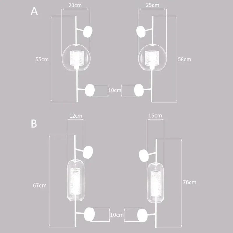 Applique murale verre modernité intégrée | Marco Lucetti