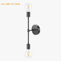 Applique murale Vintage 2 Bras - Style Rétro | Marco Lucetti