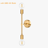 Applique murale Vintage 2 Bras - Style Rétro | Marco Lucetti