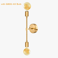 Applique murale Vintage 2 Bras - Style Rétro | Marco Lucetti