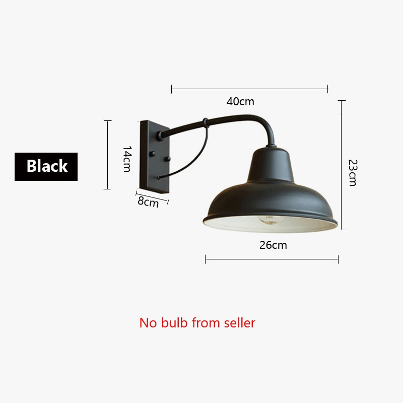 Applique murale vintage américaine pour extérieur et restaurant - Édition Spéciale | Marco Lucetti