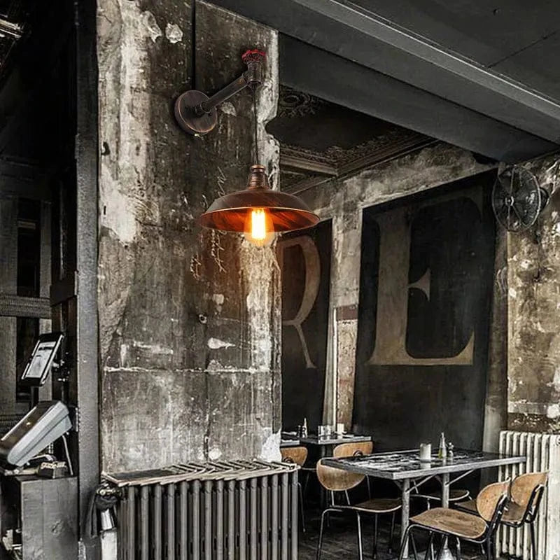 Applique murale Vintage avec abat-jour suspendu | Marco Lucetti