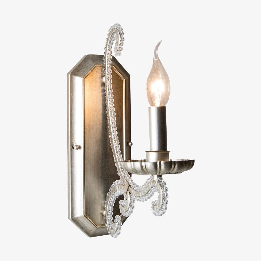 Applique murale vintage Calia Home | Marco Lucetti B - Argenté / Chaude