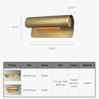 Applique murale Vintage Cuivrée | Marco Lucetti